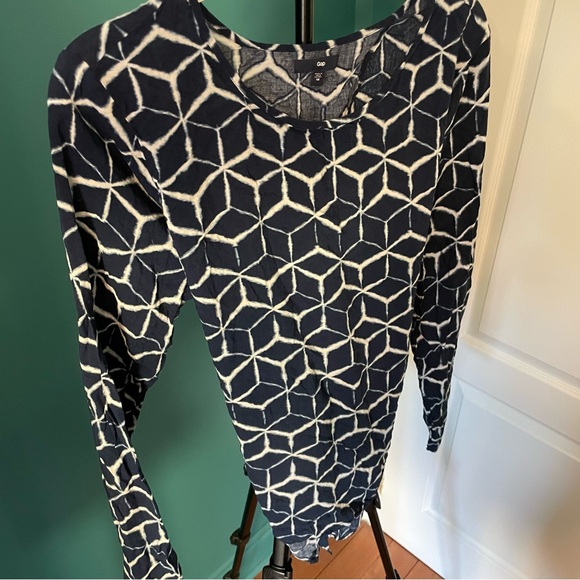 Sz 12 Cotton batik blouse - Picture 6 of 8